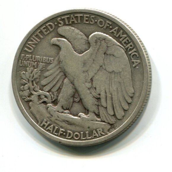 1936 USA Walking Liberty Half Dollar Coin (l2) - Picture 1 of 2
